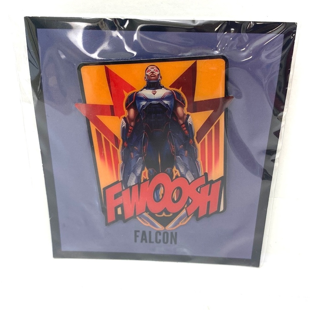 Disney Loot Crate Marvel LARGE Falcon FWOOSH Avengers Pin